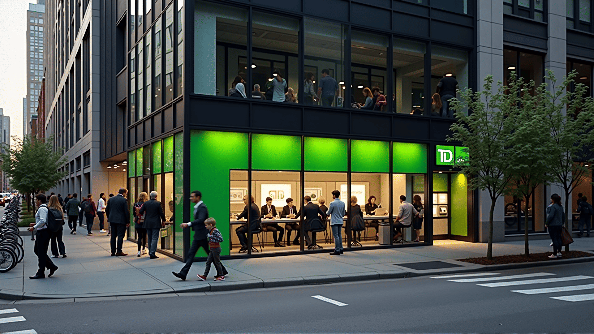 TD North American banking services
